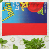 Linge De Cuisine Étiquette de tomates Indiana King (Plié)