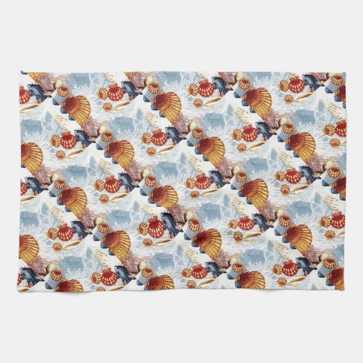 Linge De Cuisine Étoile de mer Neptune (Horizontal)