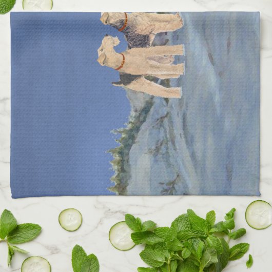 Linge De Cuisine Étoile de Noël (Plié)