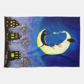 Linge De Cuisine Étoile de Salem " de cuisine de Halloween la (Horizontal)