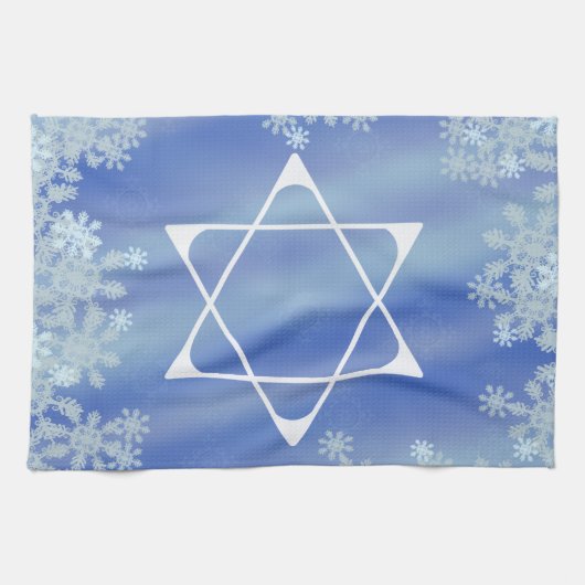 Linge De Cuisine Étoile givrée (Horizontal)