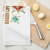 LINGE DE CUISINE ÉTOILES DE FANCY DANCING TAP (Quart Plié)