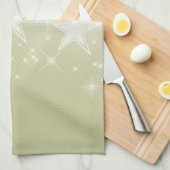 Linge De Cuisine Étoiles d'or (Quart Plié)