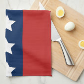 Linge De Cuisine Étoiles et bandes Patriotique Rouge Blanc et Bleu (Quart Plié)