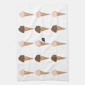 Linge De Cuisine Être COOL drôle Parler Pink Ice Cream (Vertical)