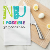 Linge De Cuisine Être gentil chaque fois que possible (Quart Plié)