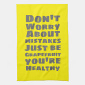 Linge De Cuisine Être un pamplemousse (Vertical)