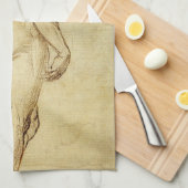 Linge De Cuisine Étude de la statue de David de Michel-Ange par Rap (Quart Plié)