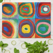 Linge De Cuisine Étude des couleurs | Wassily Kandinsky (Plié)