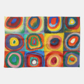 Linge De Cuisine Étude des couleurs | Wassily Kandinsky (Horizontal)