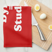 Linge De Cuisine Étudiant Plus Mort Égal Étudier (Quart Plié)
