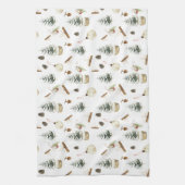 Linge De Cuisine Eucalyptus Acorns Noël (Vertical)
