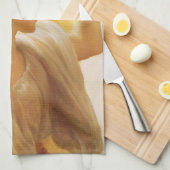 Linge De Cuisine Eucharis - Jeune Fille avec une Corbeille de Fruit (Quart Plié)