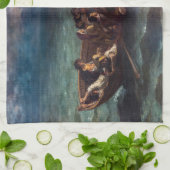 Linge De Cuisine Eugene Delacroix - L'épave de Don Juan (Plié)