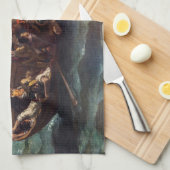 Linge De Cuisine Eugene Delacroix - L'épave de Don Juan (Quart Plié)