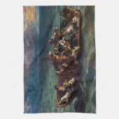 Linge De Cuisine Eugene Delacroix - L'épave de Don Juan (Vertical)