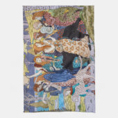 Linge De Cuisine Eugene Grasset - Panneau Décoratif Harmonie (Vertical)