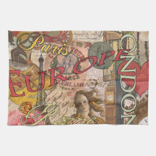 Linge De Cuisine Europe Travel Vintage