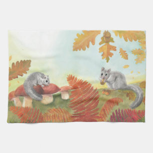 Linge De Cuisine European Fat Dormouse Glis glis in Nature