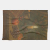 Linge De Cuisine Evergreen Table – Candlelight and Calm (Horizontal)