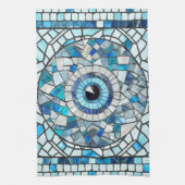 Linge De Cuisine Evil Oeil Amulet Mosaic Art (Vertical)