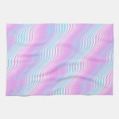 Linge De Cuisine évolution des rayures ondulées : (Horizontal)