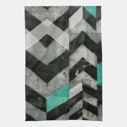 Linge De Cuisine Exclusion Chevron II (Vertical)