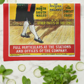 Linge De Cuisine Excursions ferroviaires de Noël de Great Western (Plié)