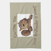 Linge De Cuisine Excusez-moi...votre mangeoire d'oiseaux est vide s (Vertical)