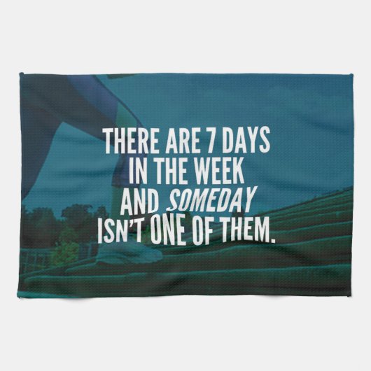Linge De Cuisine Exécution de l'exercice Motivational Words (Horizontal)