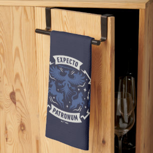 Linge De Cuisine Expecto Patronum Graphisme Silhouette Vintage