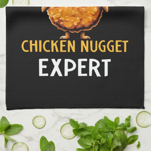 Linge De Cuisine Expert certifié en nugget de poulet (Plié)