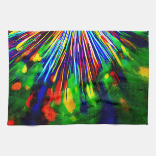 Linge De Cuisine Explosion Arc-en-Ciel
