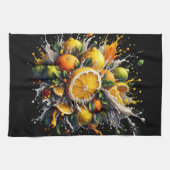 Linge De Cuisine Explosion de Citrus (Horizontal)