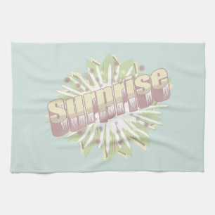 Linge De Cuisine Explosion d'onomatopée surprise