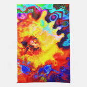 Linge De Cuisine Explosion Motif colorée (Vertical)