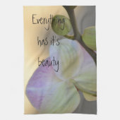 Linge De Cuisine Expression rose d'orchidée (Vertical)