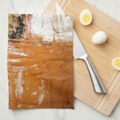 Linge De Cuisine Expressionniste Abstrait (Quart Plié)