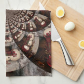 Linge De Cuisine Extraordinaire Snowman (Quart Plié)