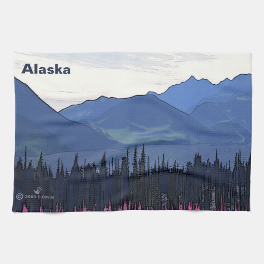 Linge De Cuisine Extrême-Nord été (Horizontal)