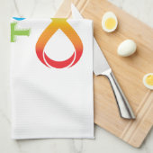 Linge De Cuisine Extrêmement Intéressant À L'Infinité (Quart Plié)