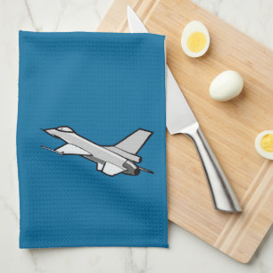 Linge De Cuisine F16 Fighting Falcon Fighter Jet en vol