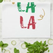 Linge De Cuisine Fa La chanson Noël (Plié)