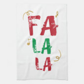 Linge De Cuisine Fa La chanson Noël (Vertical)