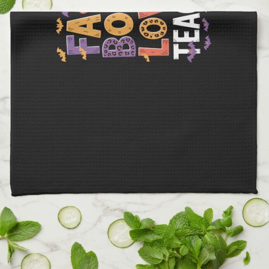 Linge De Cuisine Fab Boo Lous Retro Halloween (Plié)