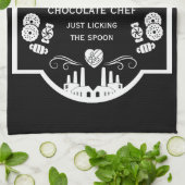 Linge De Cuisine Fabricant de chocolatier (Plié)