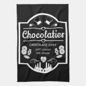 Linge De Cuisine Fabricant de chocolatier (Vertical)