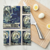 Linge De Cuisine Fabrication Roubaisienne Bicyclettes (Quart Plié)