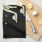 LINGE DE CUISINE FABULEUX 50E ARGENT CHAUSSÉE REINE (Quart Plié)