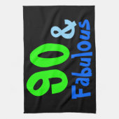 Linge De Cuisine Fabuleux anniversaire tropical (Vertical)